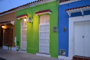 Front of property - evening/night