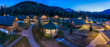 Overnattingsstedets uteområder