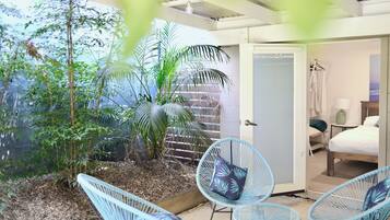 Studiosuite – city, privat bad, gårdsplassområde | Terrasse/patio