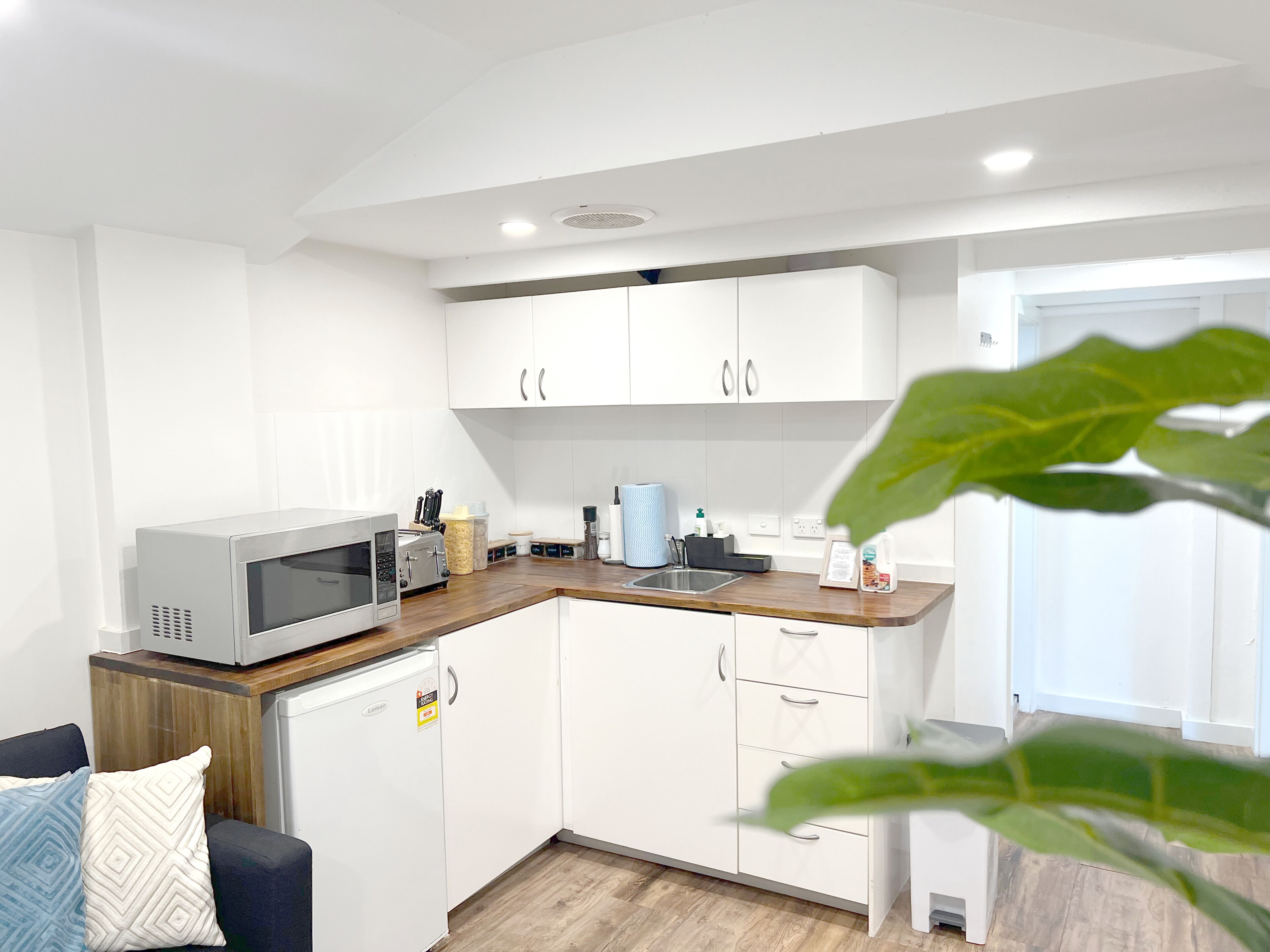 city studio suite, private bathroom, courtyard area | 1 bedroom, desk, laptop workspace, blackout curtains