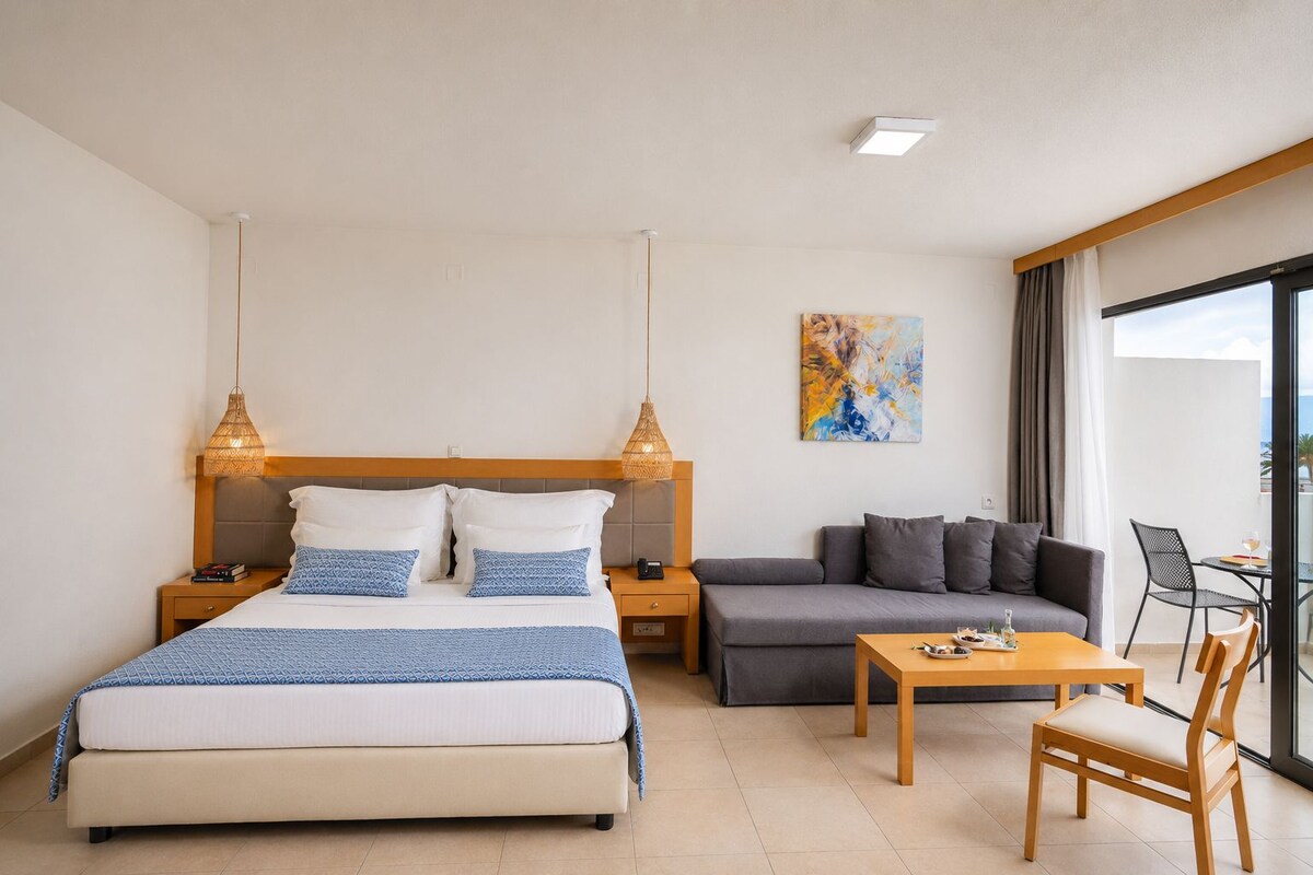Sistema de insonorización, wifi gratis y ropa de cama 