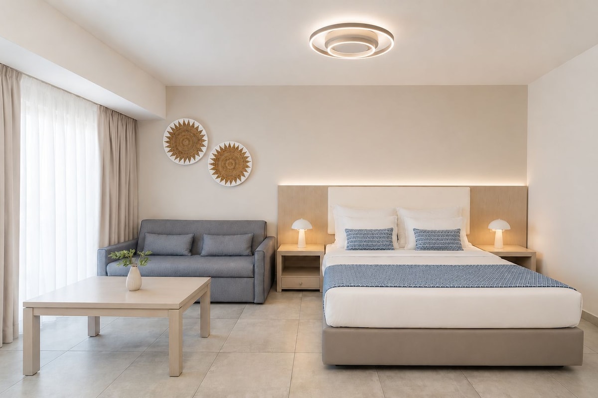 Sistema de insonorización, wifi gratis y ropa de cama 