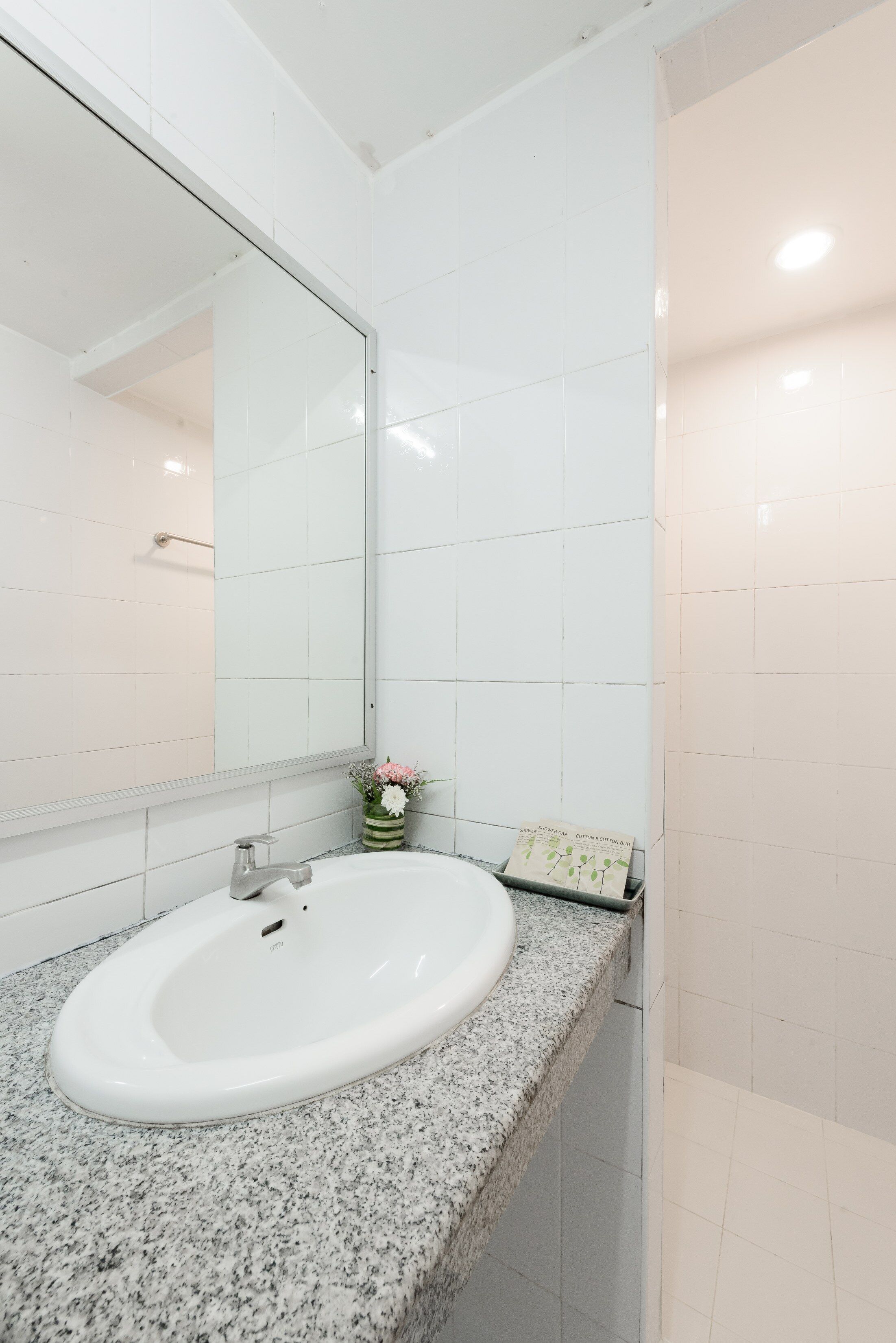 double room (ground floor) | bathroom | shower, hair dryer, towels, soap