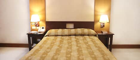 Minibar, in-room safe, desk, cots/infant beds