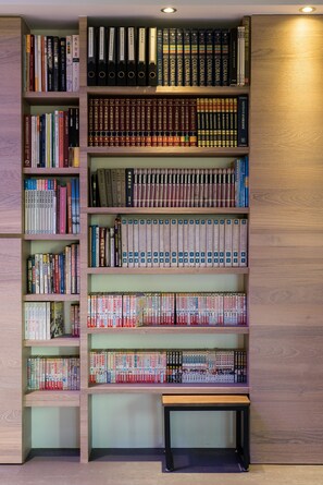 Library - Taipei Discover Hostel (Taipei)