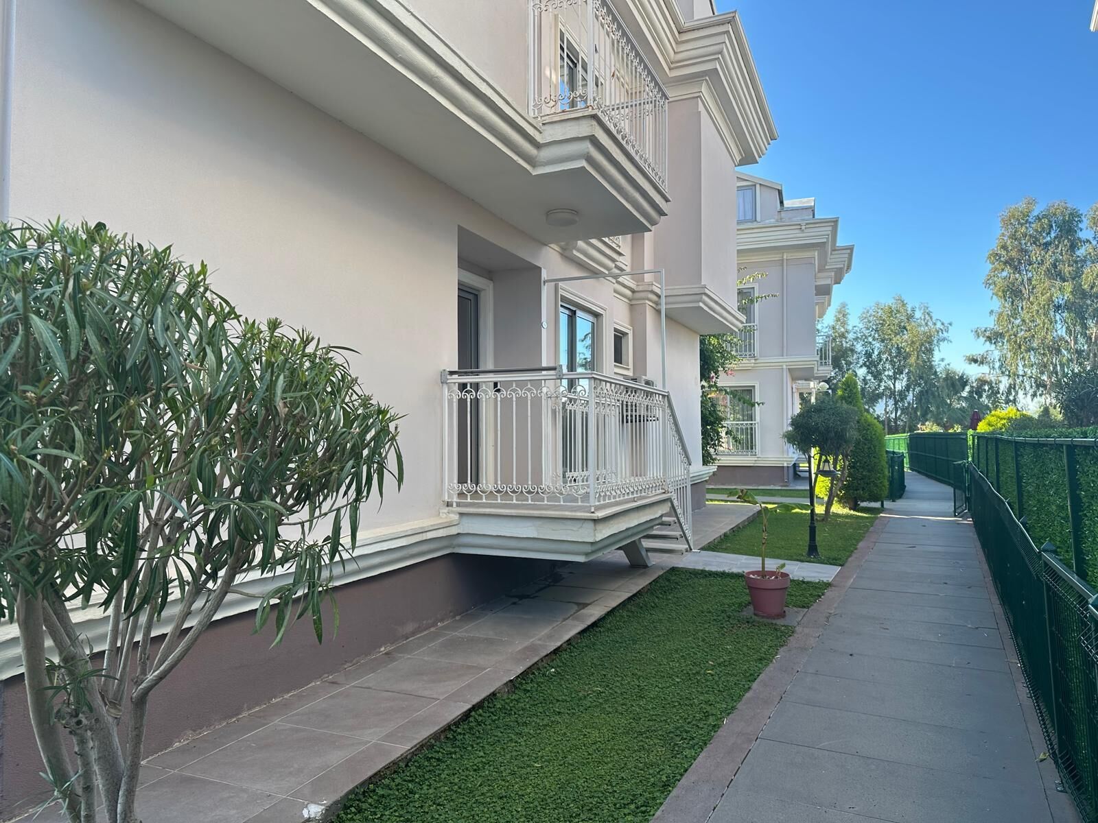 Fassade der Unterkunft