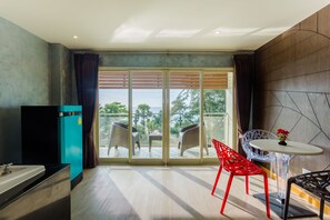 Junior-sviitti, merinäköala | Näkymä huoneesta