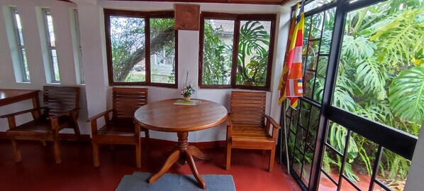 Entrada de la propiedad