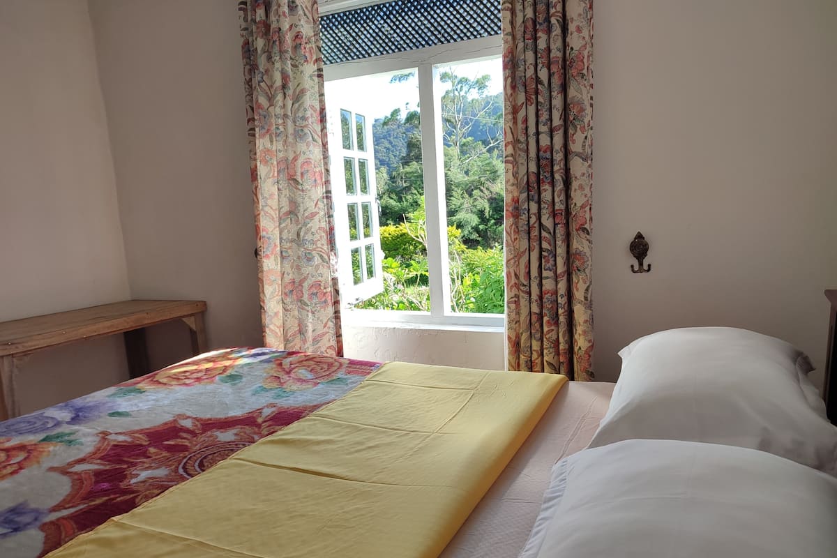 Economy kamer, 1 queensize bed, privébadkamer, op benedenverdieping | 1 slaapkamer, lakens van Egyptisch katoen, luxe beddengoed