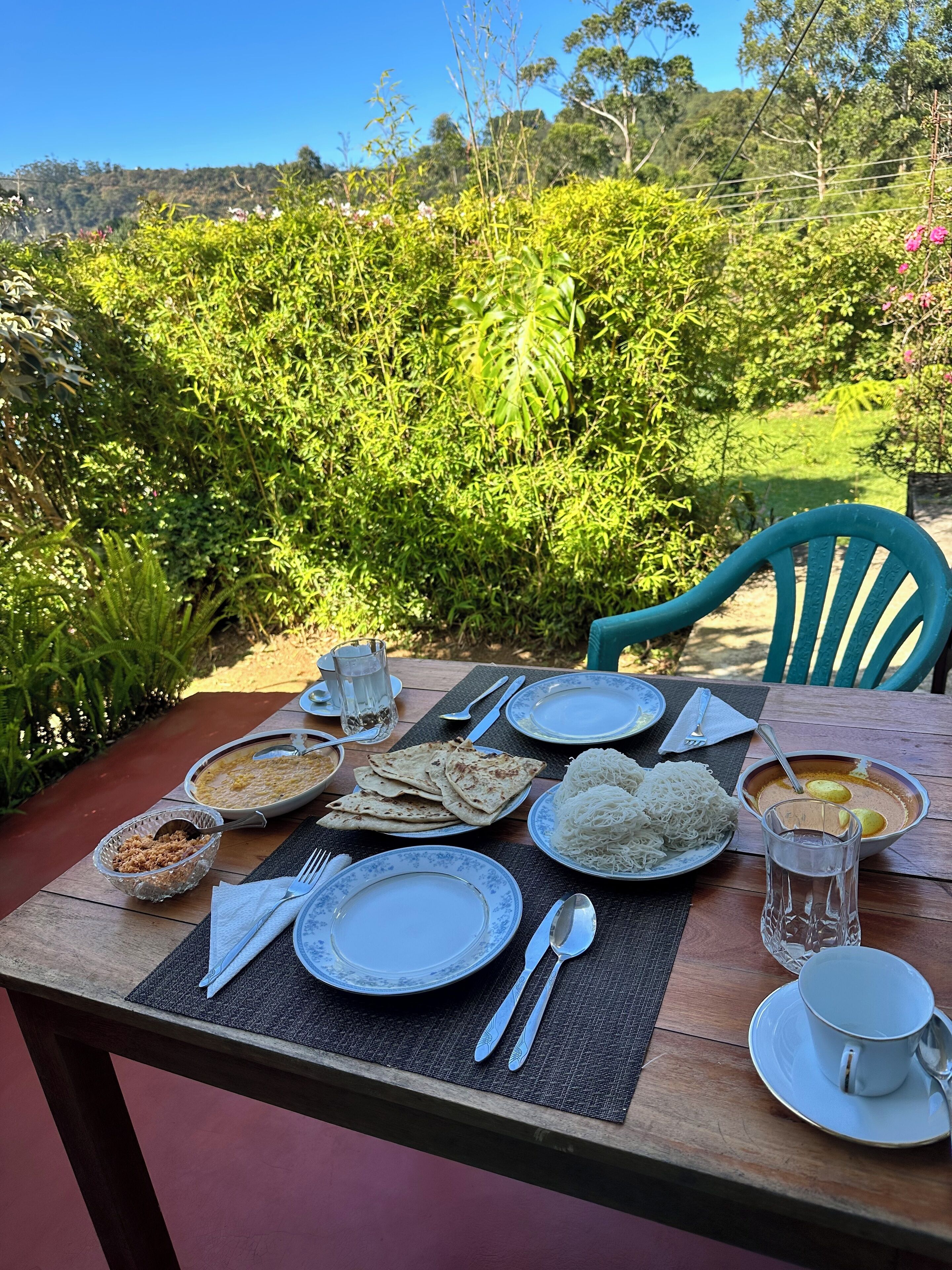 Tägliches kontinentales Frühstück (3 USD pro Person)