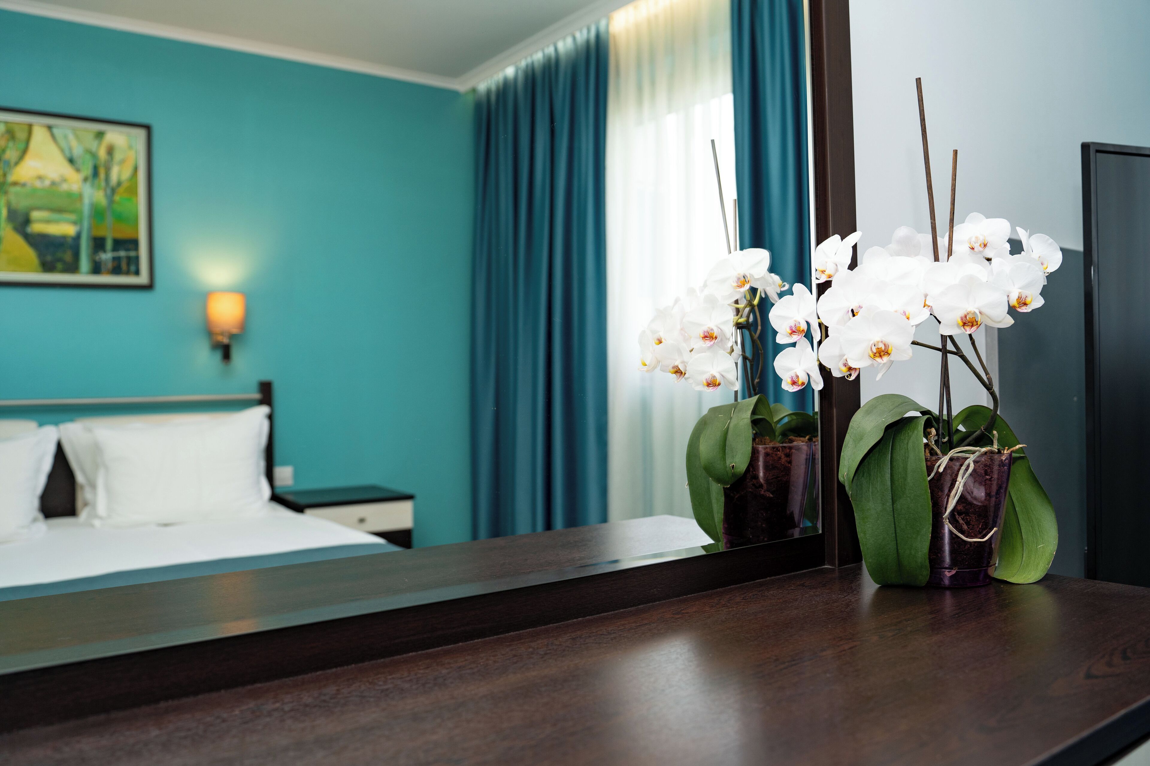 Appartamento Presidenziale | Una scrivania, postazione laptop, insonorizzazione