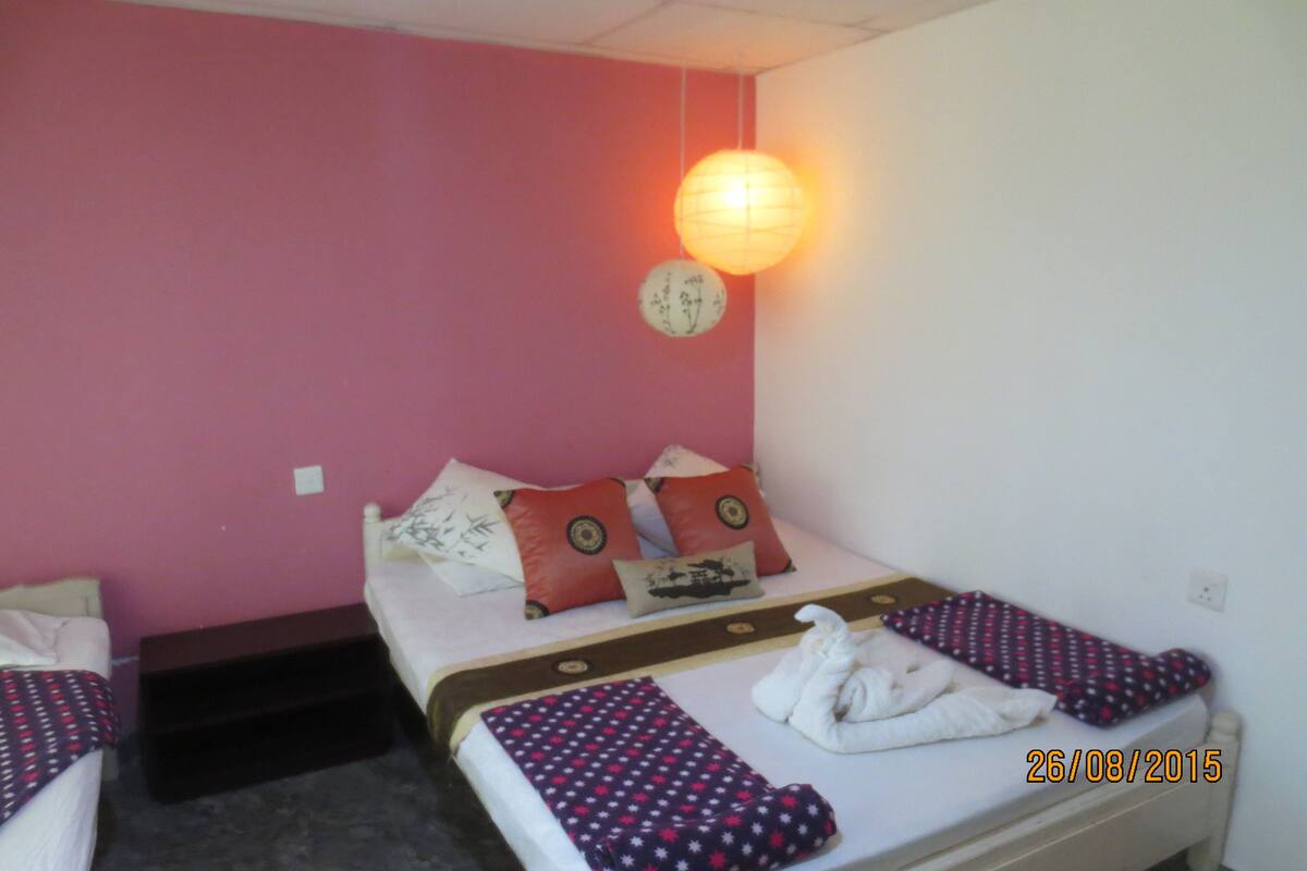 Deluxe Double Room, 1 King Bed, Sea View, Garden Area | Minibar, in-room safe, desk, rollaway beds