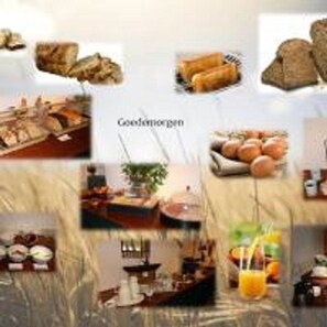 Daily buffet breakfast (EUR 11.50 per person)