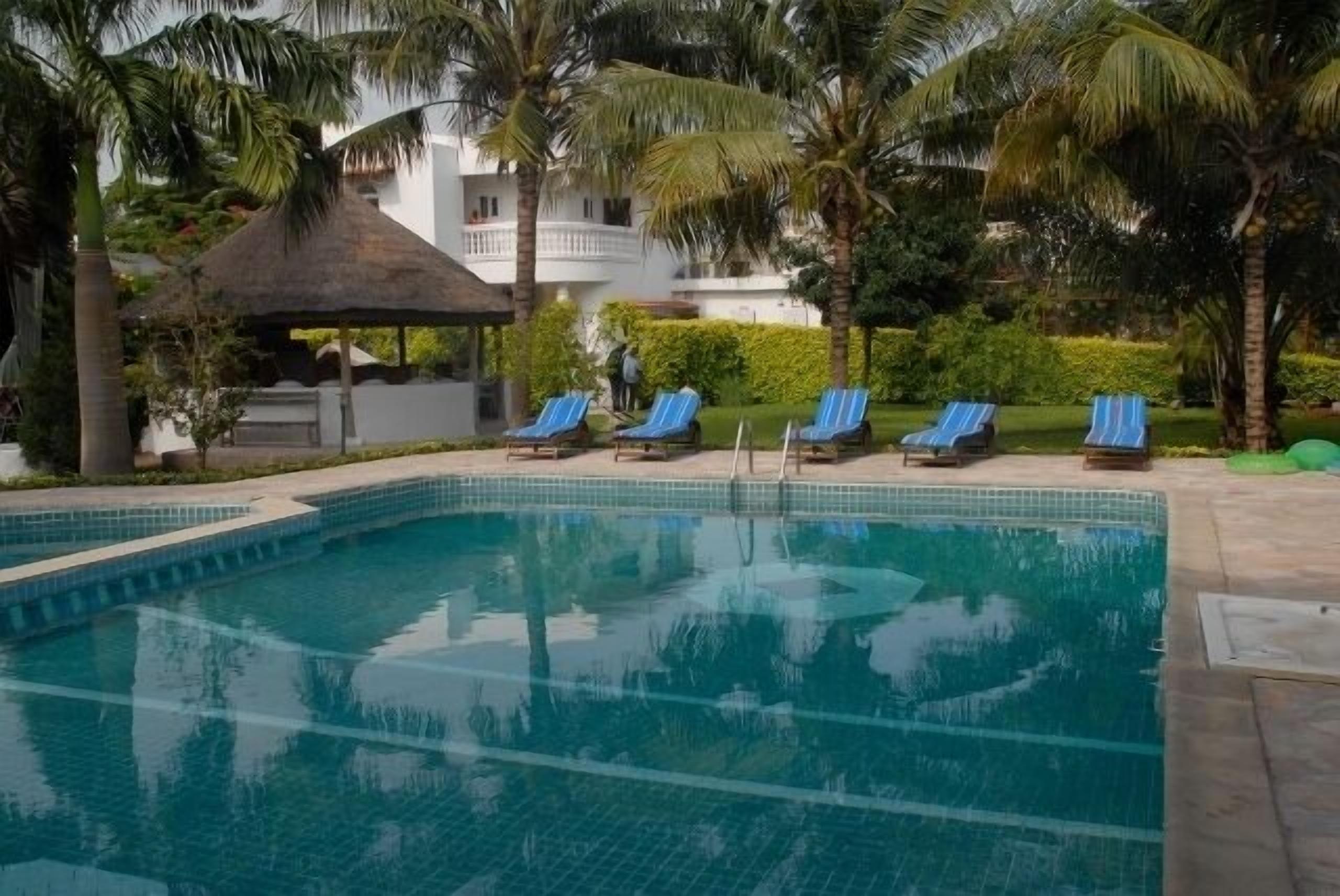 Alberca al aire libre 