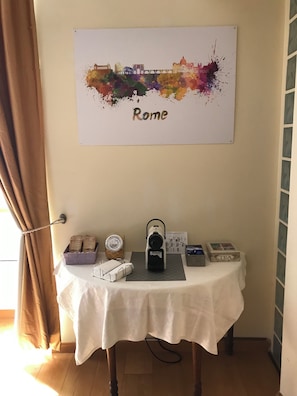 Free daily self-serve breakfast