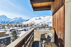 Down comforters, in-room safe, desk, free WiFi - Hôtel Turan (Les Deux Alpes)