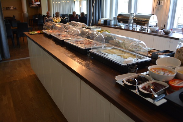 Frokostbuffé er inkludert hver dag