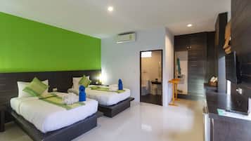 2 chambres, minibar, coffres-forts dans les chambres, Wi-Fi gratuit