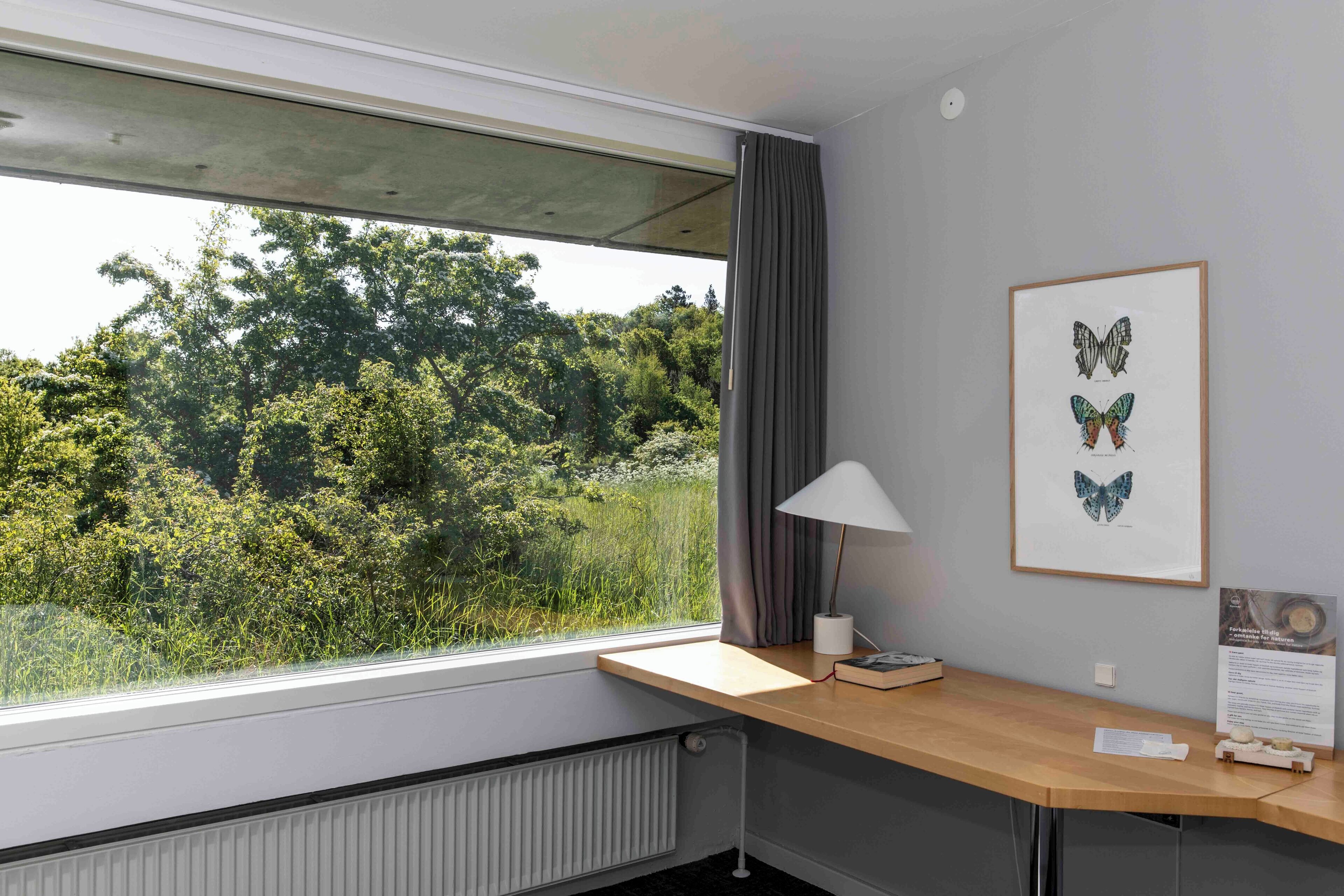 Kedap suara, Wi-Fi gratis, dan seprai linen