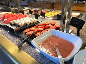 吃到飽自助式早餐
