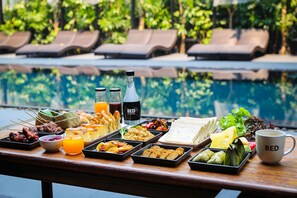 Termasuk sarapan bufet setiap hari 