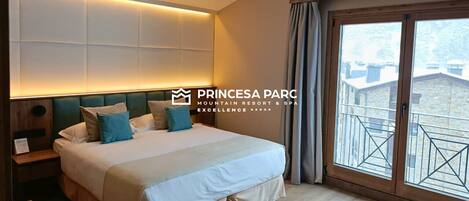 Habitación Doble Premium Vistas | Premium bedding, down comforters, minibar, in-room safe