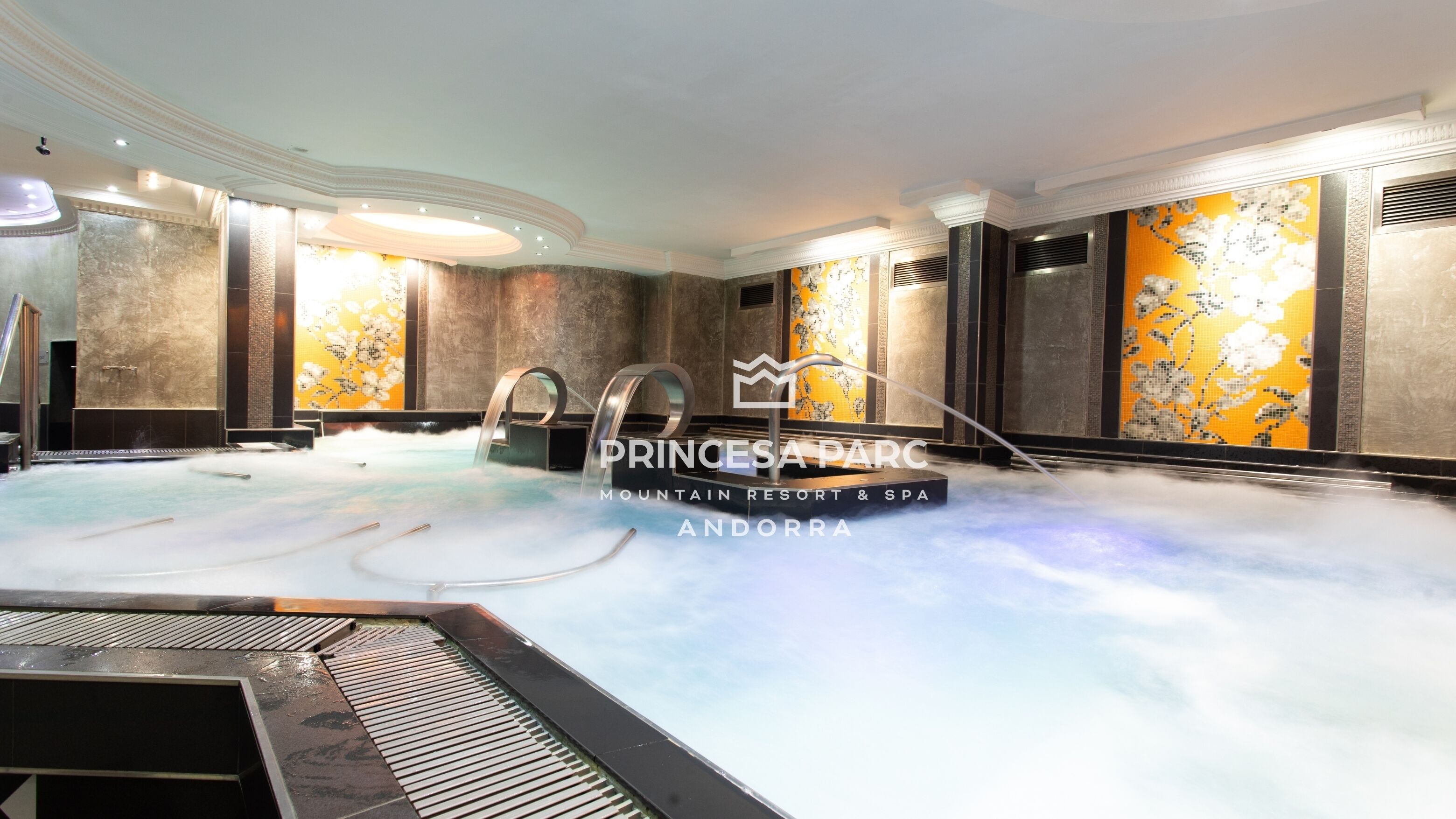 Salas de tratamientos para parejas, baño turco/hammam