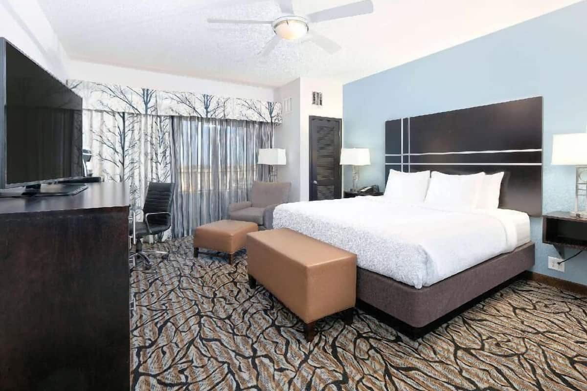 Premium bedding, pillow-top beds, in-room safe, desk