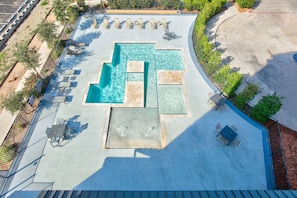 Seasonal outdoor pool