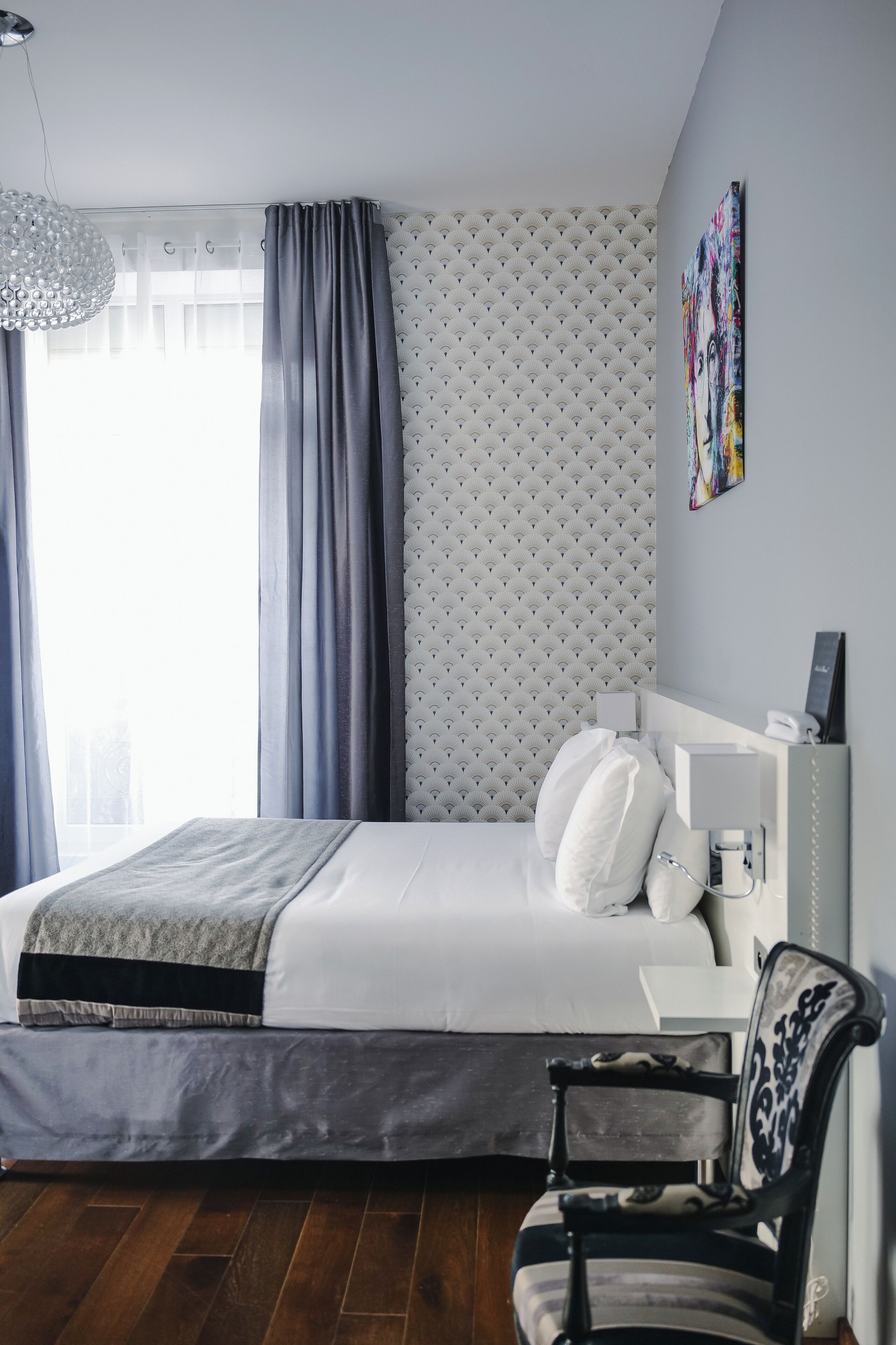 standard double room, 1 queen bed, accessible | premium bedding, select comfort beds, desk, laptop workspace