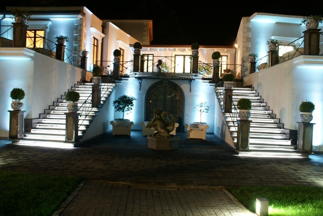 front of property – evening/night