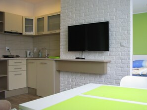 Appartement, 1 chambre, coin cuisine | Coin séjour