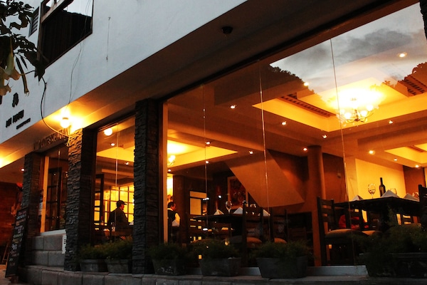 Culinária peruana, vistas para o jardim