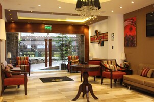 Lobby sitting area