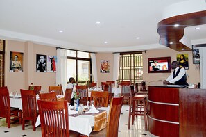 Breakfast, lunch, dinner served; international cuisine  - Marie's Royale Hotel (Kampala)