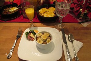 Komplett frokost hver dag (mot et tillegg)