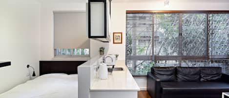 Monolocale Grand | Tende oscuranti, ferro/asse da stiro, Wi-Fi gratuito