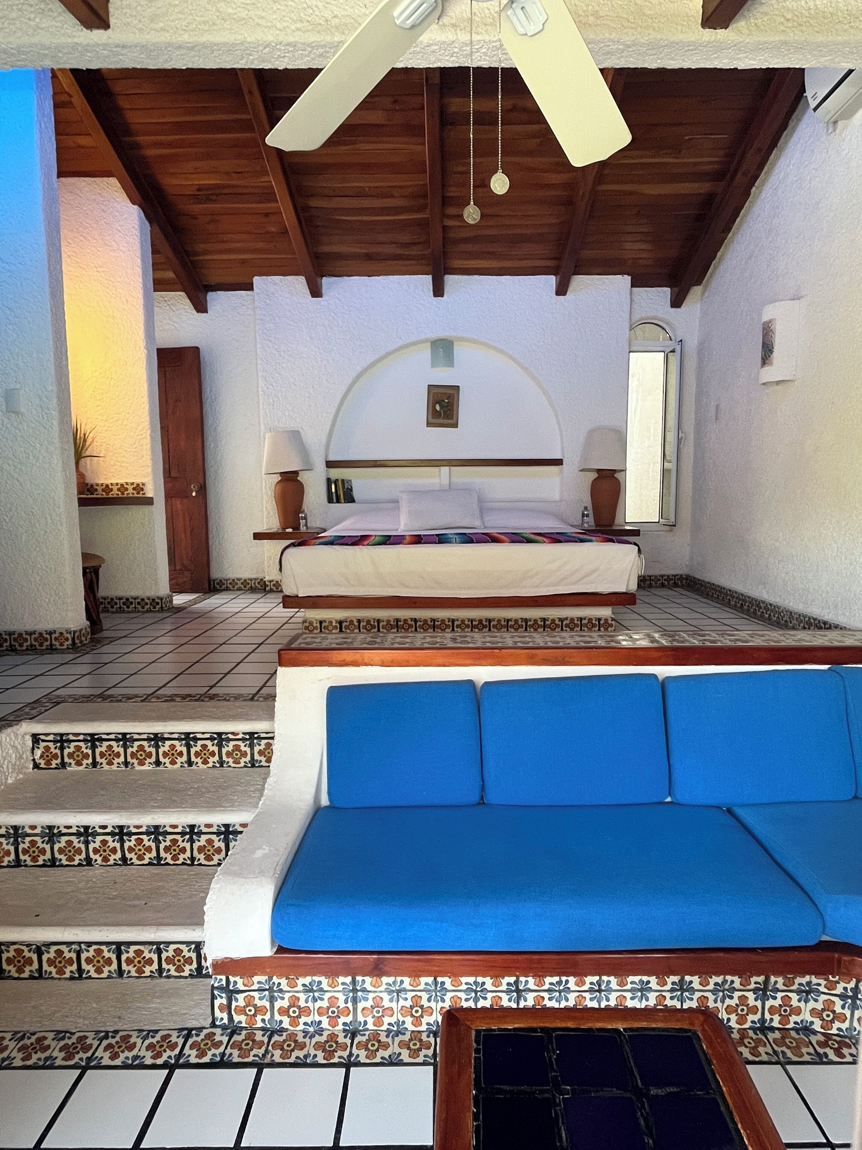 standard room | bathroom | shower, hair dryer, towels