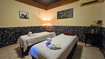 Aromaterapi, hot stone-massage, deep tissue-massage, svensk massage