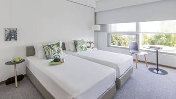Chambre Deluxe avec lits jumeaux (Sunrise) | 1 chambre, literie hypoallergénique, couette en duvet d'oie