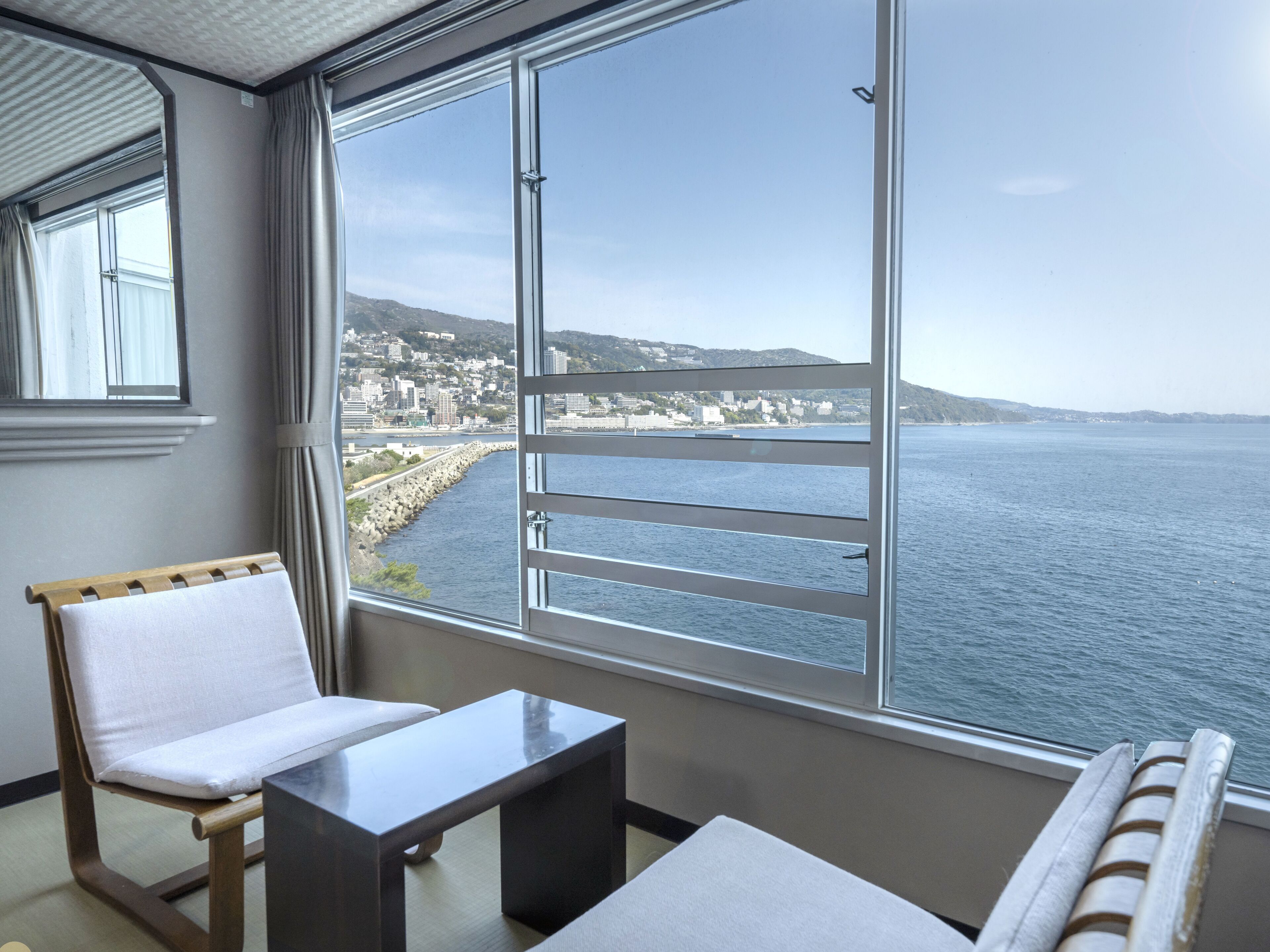 OCEAN Japanese-style Twin room (Non-smoking) | In-room safe, desk, free WiFi, bed sheets