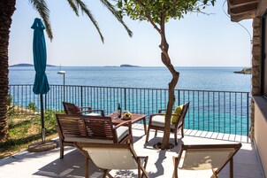 Apartment, 1 Bedroom, Terrace, Sea View | Terrace/patio