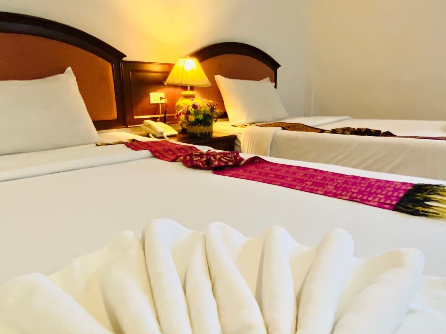 Chambre Supérieure avec lits jumeaux | Bureau, rideaux occultants, chambres insonorisées, Wi-Fi gratuit