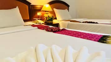 Chambre Supérieure avec lits jumeaux | Bureau, rideaux occultants, chambres insonorisées, Wi-Fi gratuit