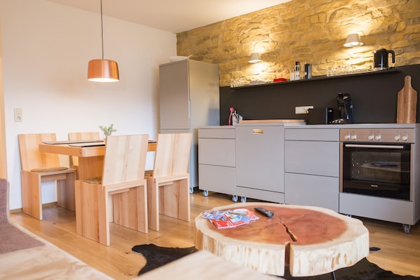 Wohnung 1 | 2 Schlafzimmer, Bügeleisen/Bügelbrett, kostenloses WLAN, Bettwäsche