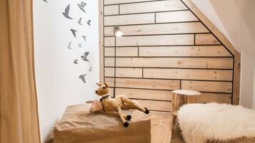 Apartment, 2 Bedrooms | Living area | 36-inch flat-screen TV with satellite channels, TV