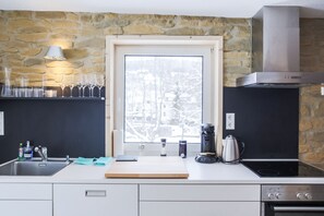 公寓, 4 間臥室 (Maisonette) | 私人廚房 | 大型冰箱、烤箱、爐台、洗碗機