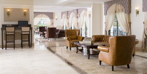 Sala de estar en el lobby