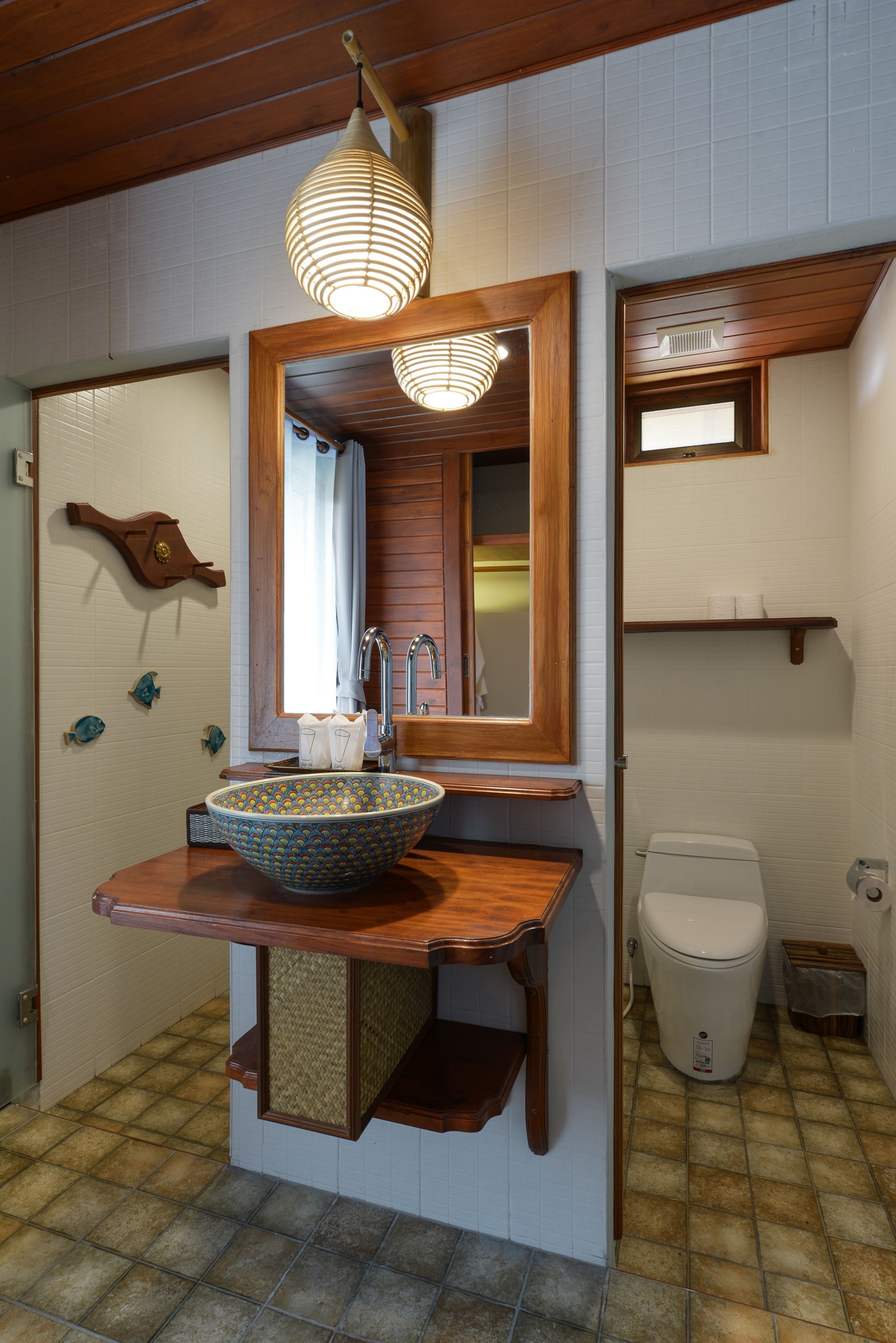 free toiletries, hair dryer, bathrobes, slippers