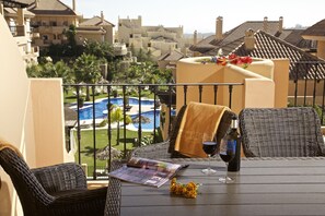 Superior-Apartment, 2 Schlafzimmer (2 Bedroom Superior Apartment) | Balkon